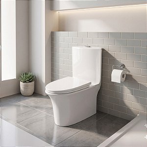 Vaso Monobloco Branco Plezi