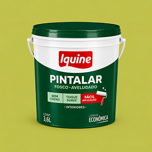 Tinta Pintalar Iquine Verde Limão