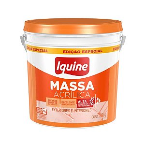 Massa Acrílica Balde 20Kg Iquine
