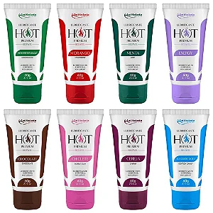 LUBRIFICANTE HOT PREMIUM - SABORES