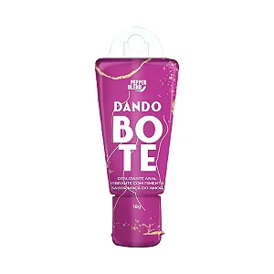 Dando o Bote Gel Deslizante Anal Vibrante 18g