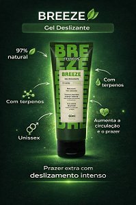 BREEZE - Gel Deslizante com Terpenos – 60ml