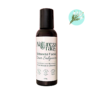 Sabonete Facial Doce Salgueiro: Ácido Salicílico e Melaleuca 120ml – Natureza Raiz