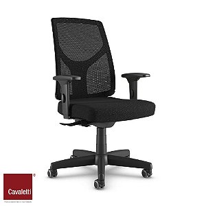 Cadeira Executiva Cavaletti Yon 47101 Tela Preta