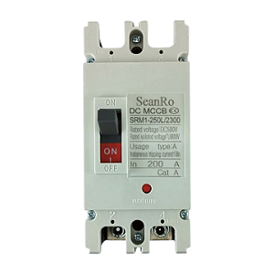 Disjuntor Caixa Moldada CC 200A Bipolar - SeanRo - SR1-250L/2300