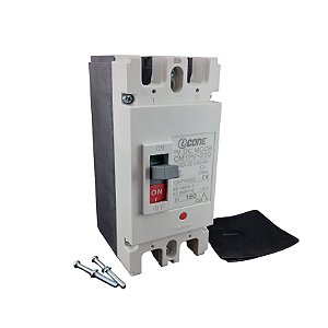 Disjuntor Caixa Moldada CC 160A Bipolar - Icone - ICM1PV-250