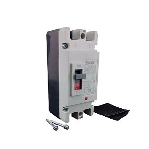 Disjuntor Caixa Moldada CC 125A Bipolar - Icone - ICM1PV-125