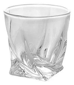 Jogos 6 Copos Wolff Tortile De Cristal Para Whisky 310ml - Wolff
