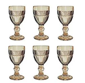 Jogo 6 Taças 60ml Para Licor Palace Âmbar Luster L'Hermitage 60ml