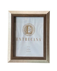 Porta-Retrato Amadeirado 15x20cm Bicolor