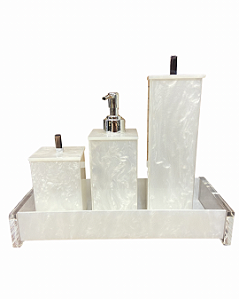 Kit Banheiro em acrílico - 4 peças