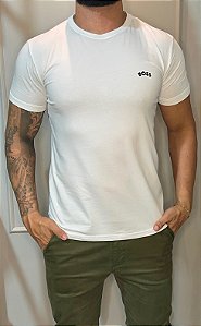 Camiseta Básica Hugo Boss Branca