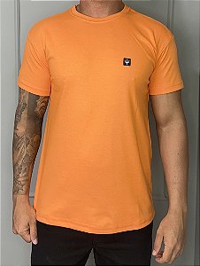 Camiseta Osklen Malhão Basic- Laranja