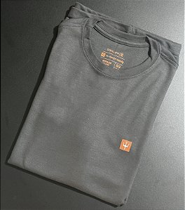 Camiseta Osklen Basic Malhão Chumbo