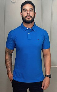 Gola Polo Tommy Hilfiger Azul