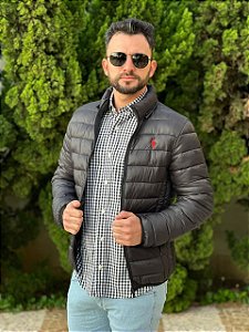 Jaqueta RL Puffer Preta