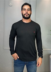 Suéter Tricot Ralph Lauren Preto