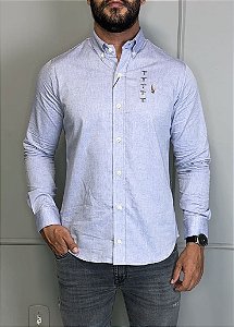 Camisa Social R.L Oxford Custom Fit