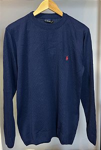 Suéter Tricot Ralph Lauren Azul