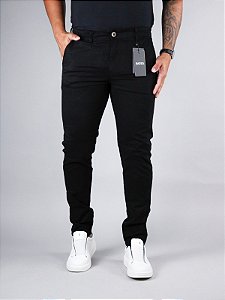 Calça Sarja Hugo Boss Preta