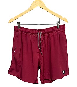 Short Beach Elastano Vinho