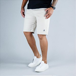 Bermuda Sarja Elastano RL Marfim