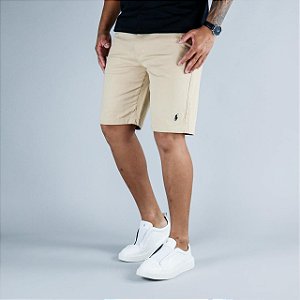 Bermuda Sarja Elastano RL Caqui