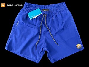 Short Beach Elastano Azul