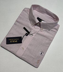 Camisa Social R.L Linho Custom Fit