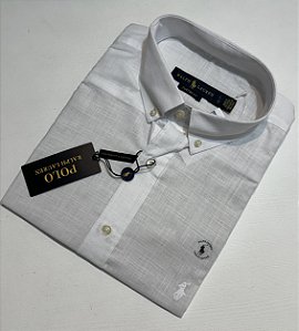 Camisa Social R.L Linho Custom Fit
