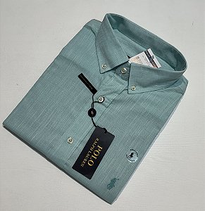 Camisa Social R.L Linho Custom Fit