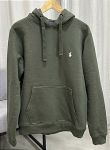 Moletom R.L Canguru Custom Fit Verde