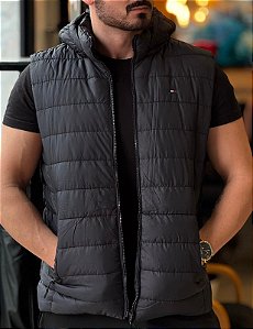 Colete Puffer TH Preto