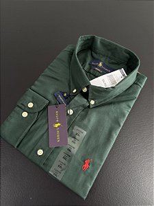 Camisa Social R.L Oxford Custom Fit