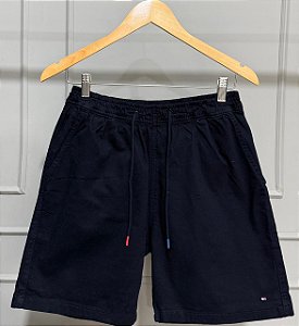 Short Sarja TH Azul Marinho