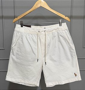 Short Sarja RL Cor Creme