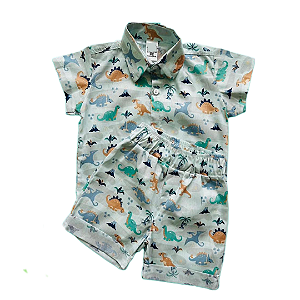 Conjunto Estampado Masculino / Coleção Dinossauros