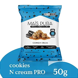Pipoca Artesanal Mais Pura Cookies PRO 50g - Unidade