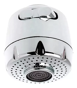 BICO AREJADOR DE TORNEIRA GOURMET JATO DUPLO CROMADO