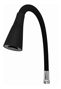 TUBO FLEXÍVEL GOURMET "3/4" CONE PRETO TORNEIRA AREJADOR 2 JATOS - MODELO TUBO 3/4