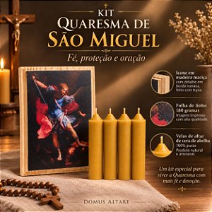 Kit Quaresma de São Miguel Arcanjo