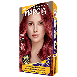 Tintura Líquida Márcia Vermelho Cereja 7.66