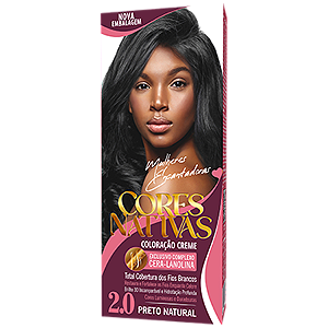 Cores Nativas Preto 2.0 Coloração Creme