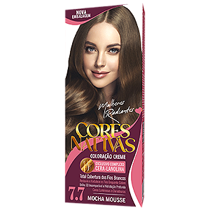 Cores Nativas Mocha Mousse 7.7 Coloração Creme