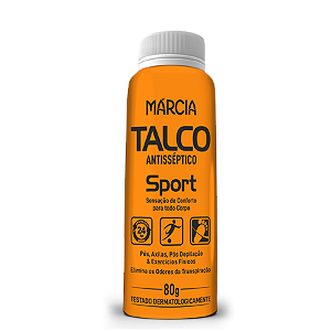 Talco Antisséptico Márcia Sport 80g