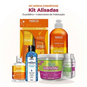 Kit Alisamento Guanidina Aney + Tratamento Hidratação Intensa Botanical Care