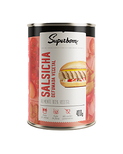Salsicha Vegetal Defumada 400g
