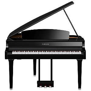 Piano Digital Yamaha Clavinova CLP-795GP 88 Teclas Sensitivas Preto Polido