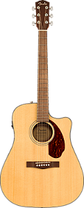 Violão Fender CD140 SCE DREADNOUGHT Natural com Case