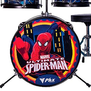 Bateria Infantil Phoenix 14" Spider-Man